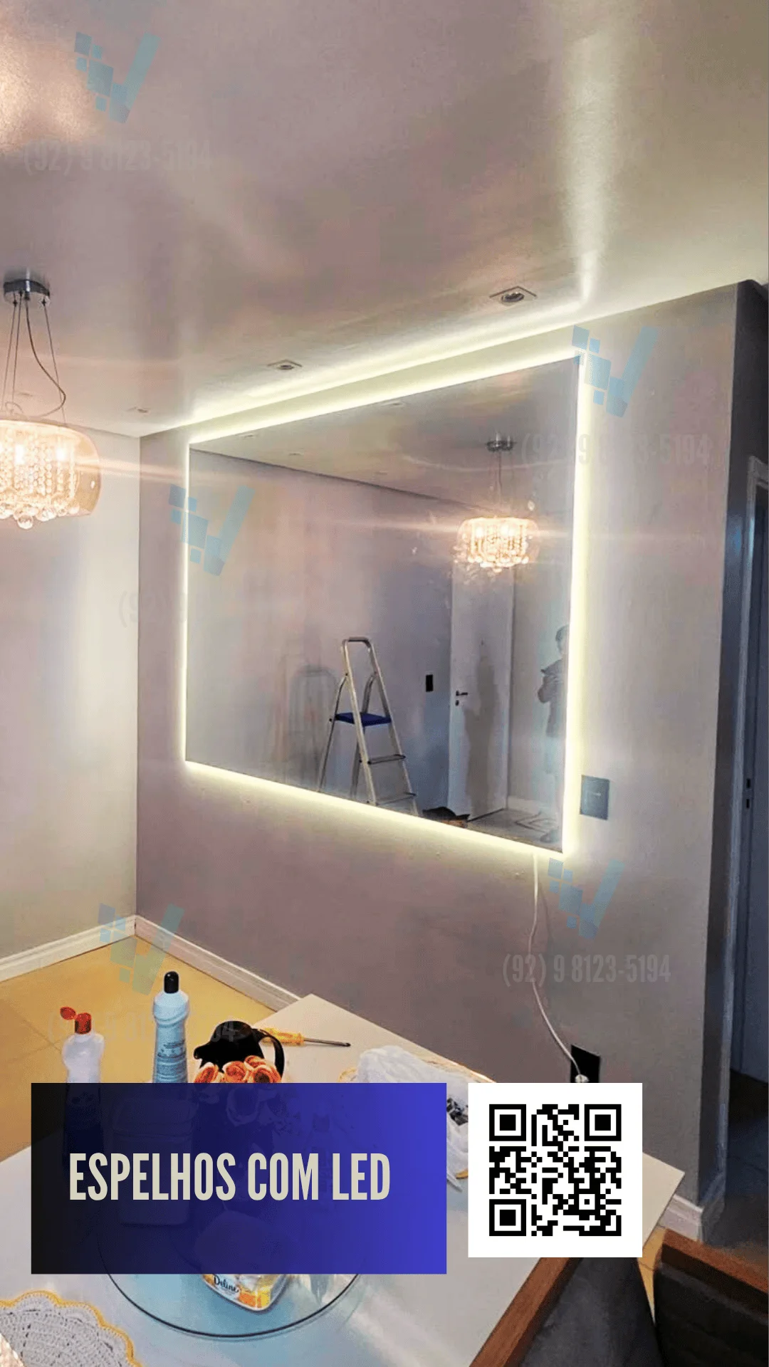 Espelho com LED