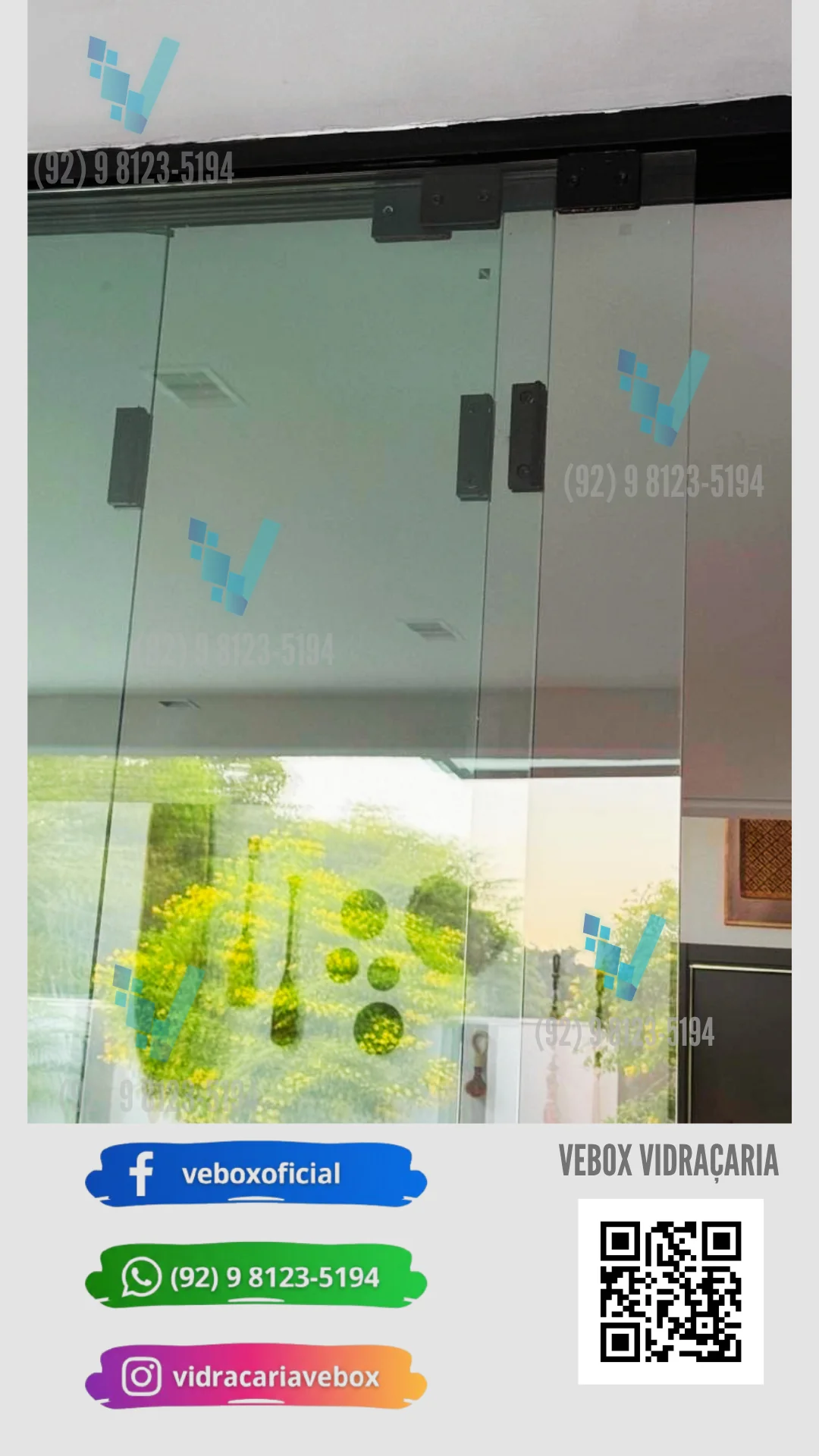 Manutenção de Portas de Vidro